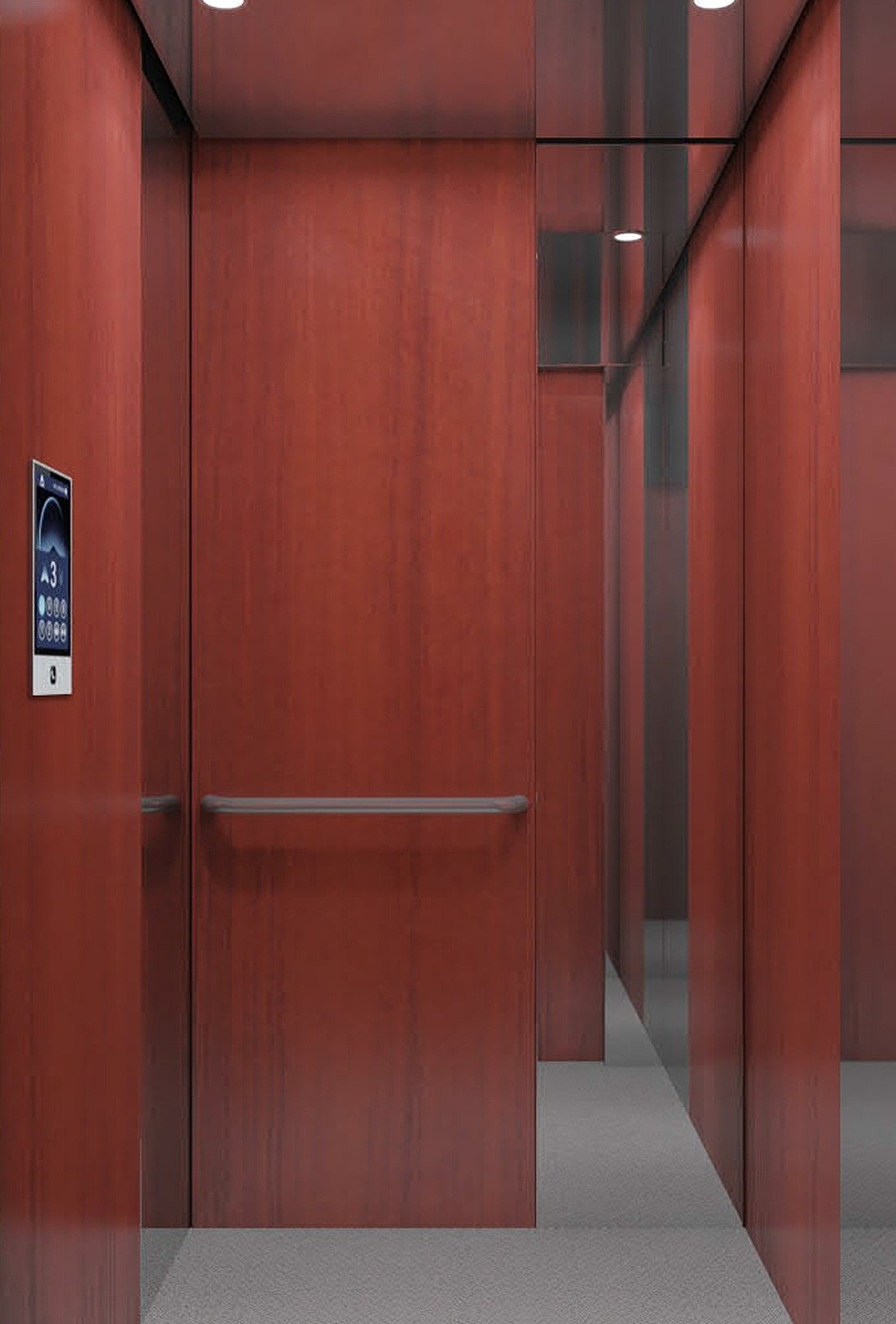 Manor — Span signature cabin interior, Timeless, Residential, Inviting.
